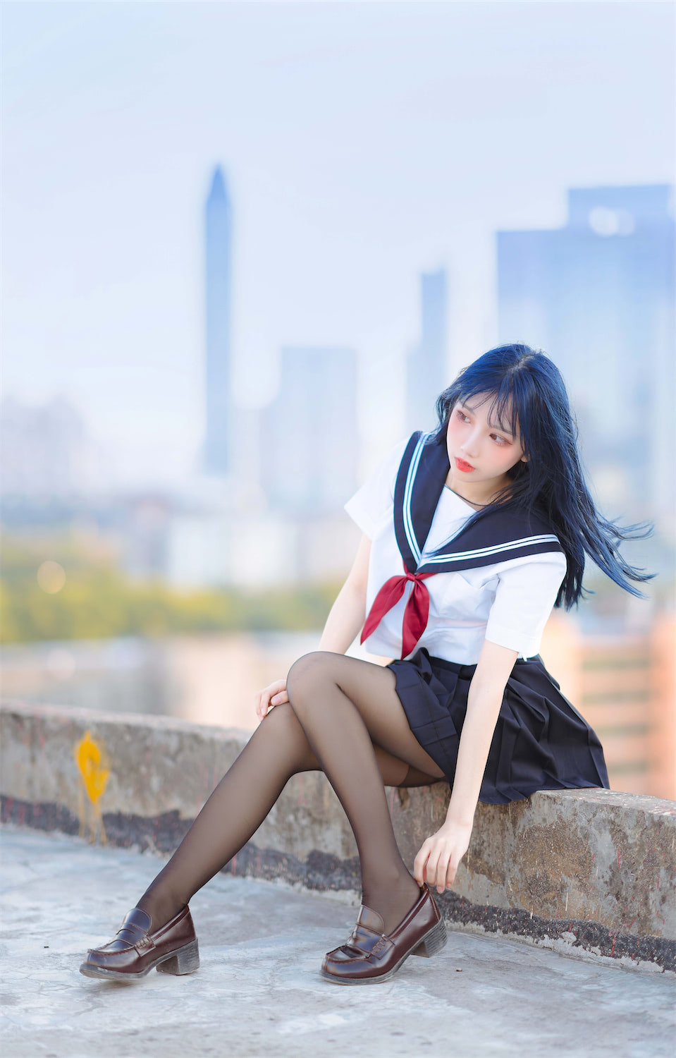 果咩酱w - JK制服 [13P] - 第6张 - 机器猫次元